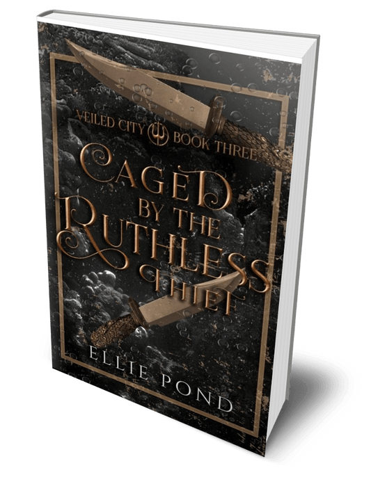 Caged by the Ruthless Thief Paperback - Discreet Cover